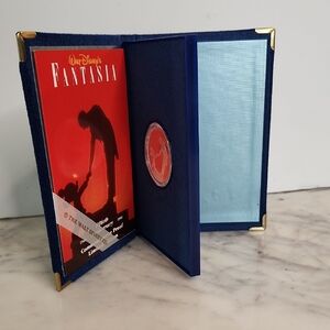 .999 Fine Silver 1990 Disney Fantasia 50th Anniversary Coin (mint)